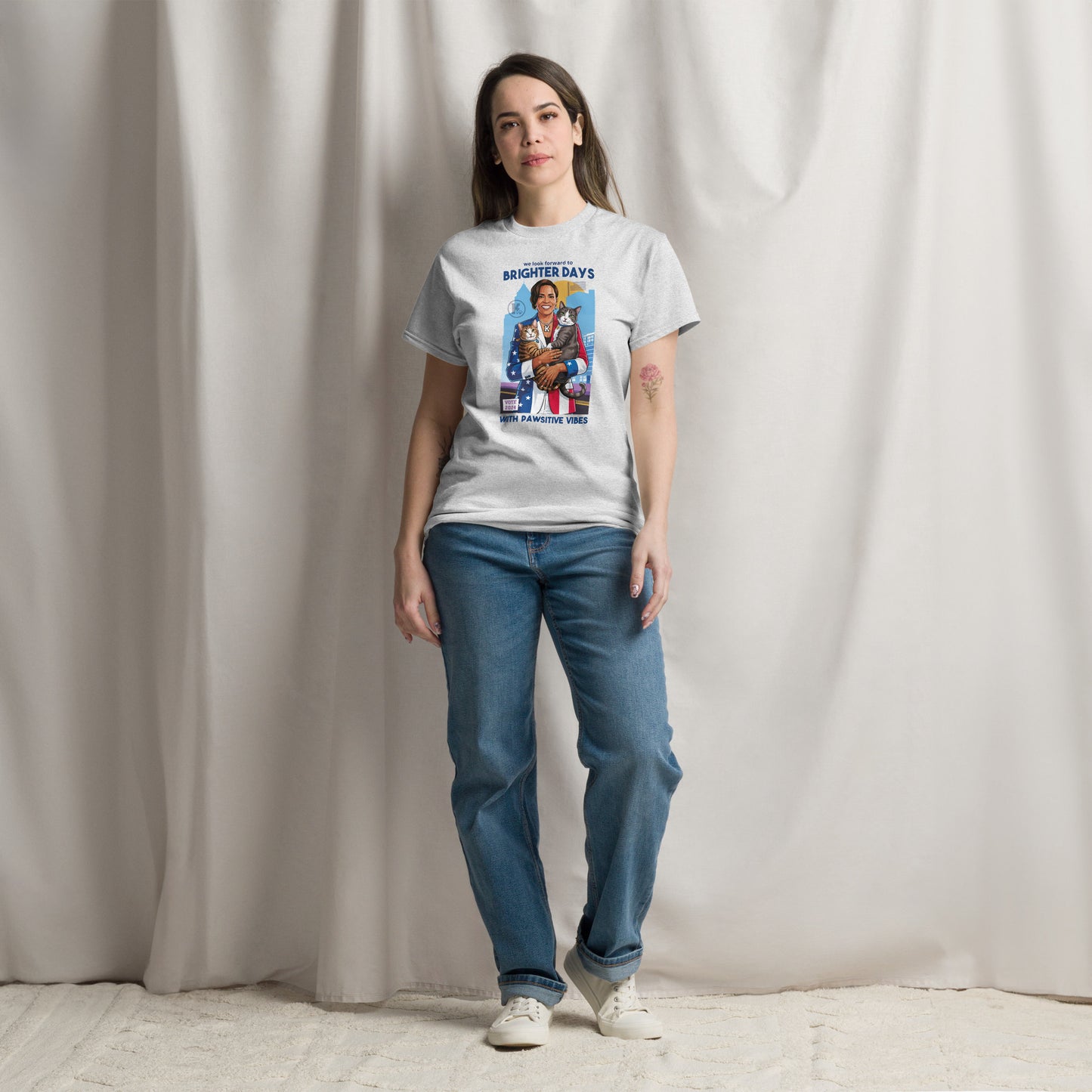 Kamala Harris Cat T-Shirt