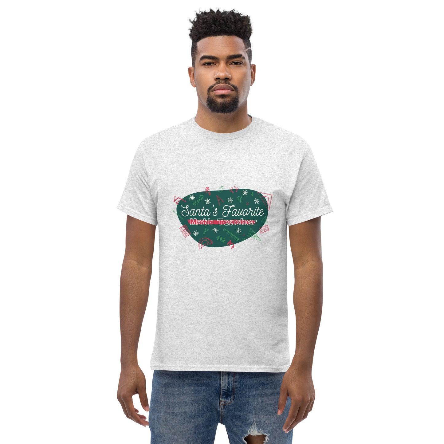 Santa S Favorite Math Teacher T-Shirt