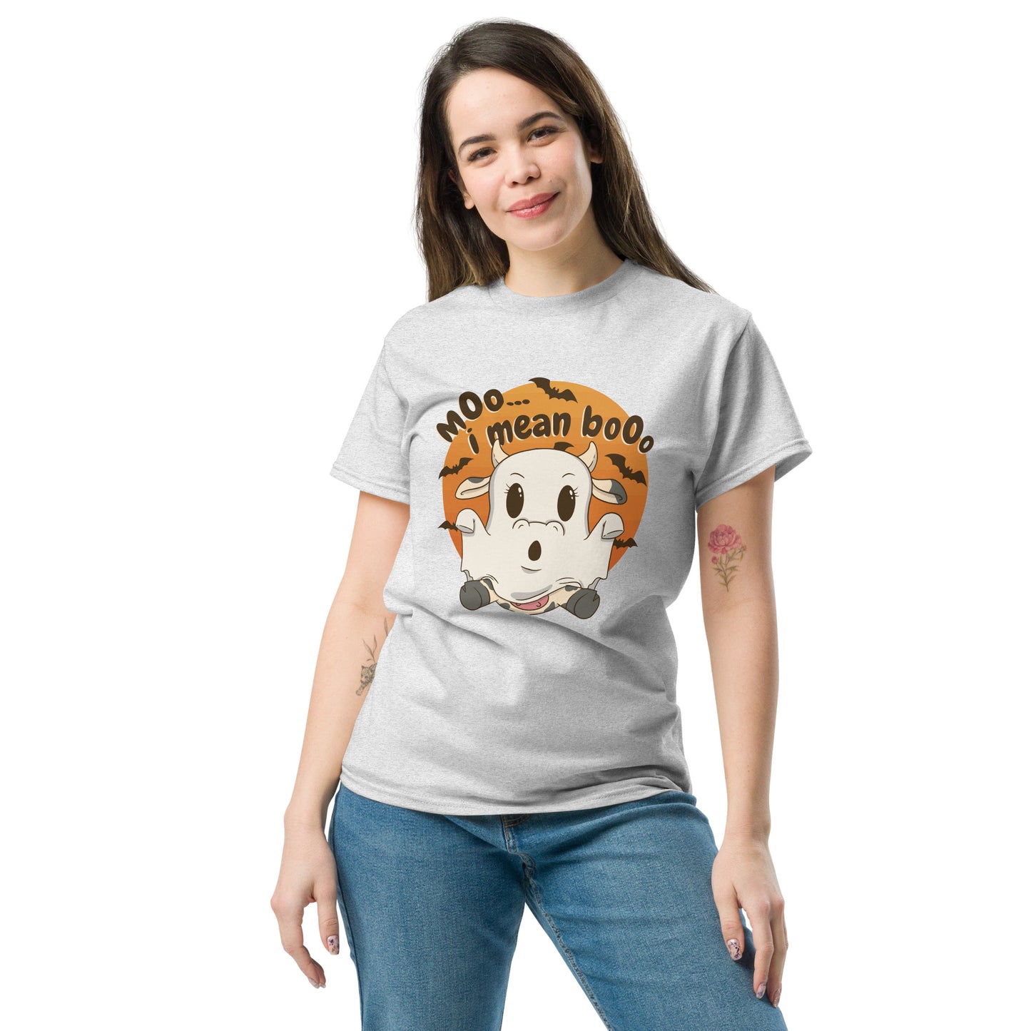 Cute Cow Ghost T-Shirt