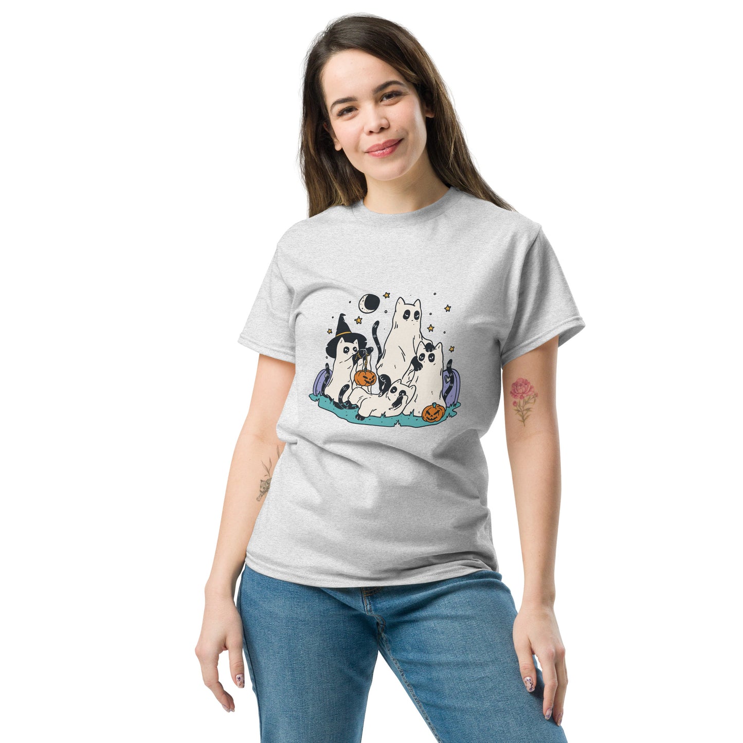 Spooky Phantom Cats T-Shirt