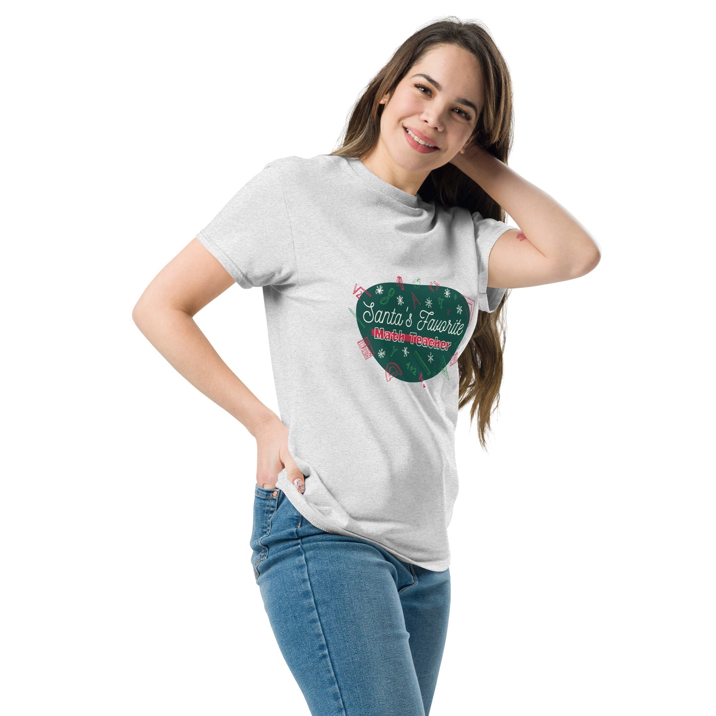 Santa S Favorite Math Teacher T-Shirt