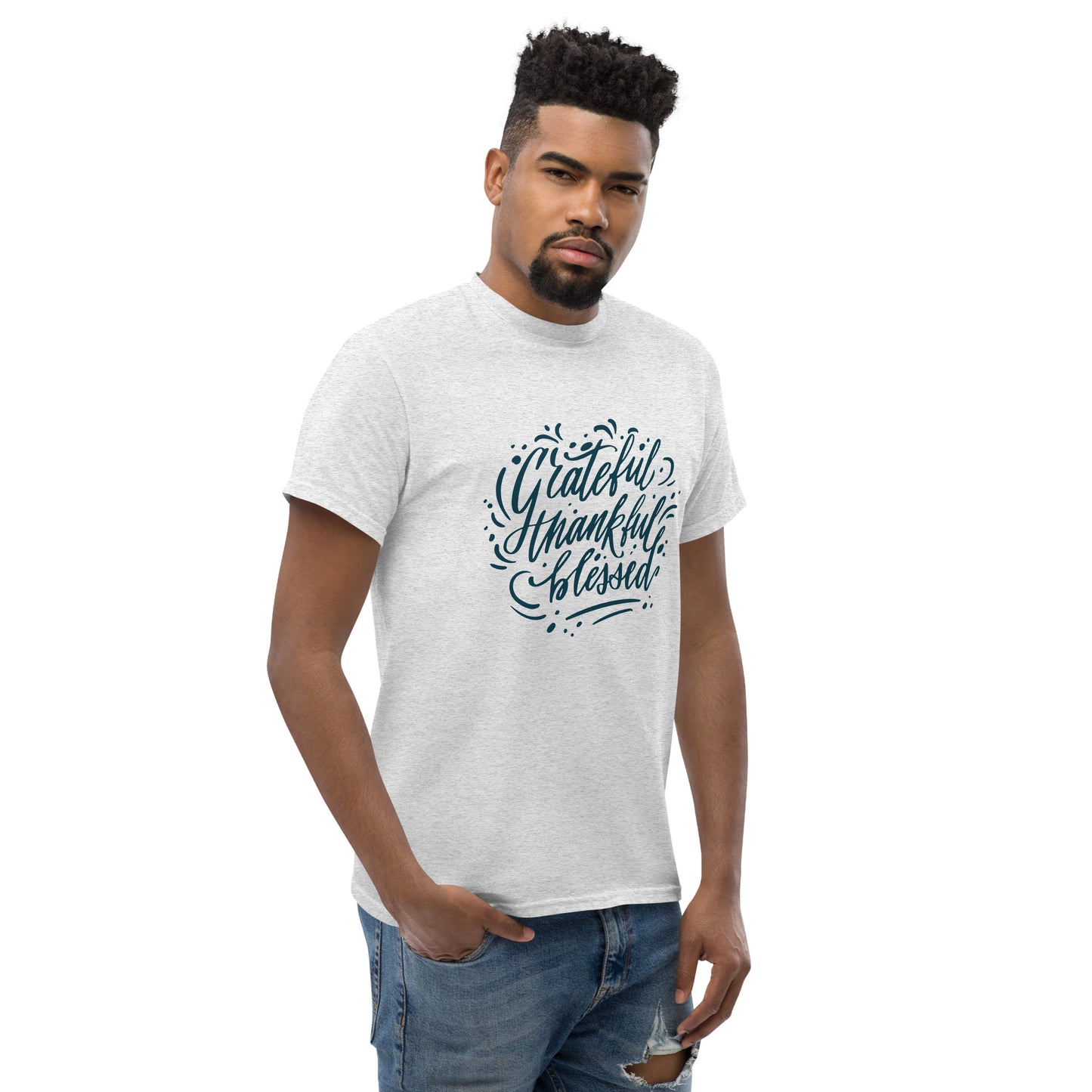 Thankful Lettering T-Shirt