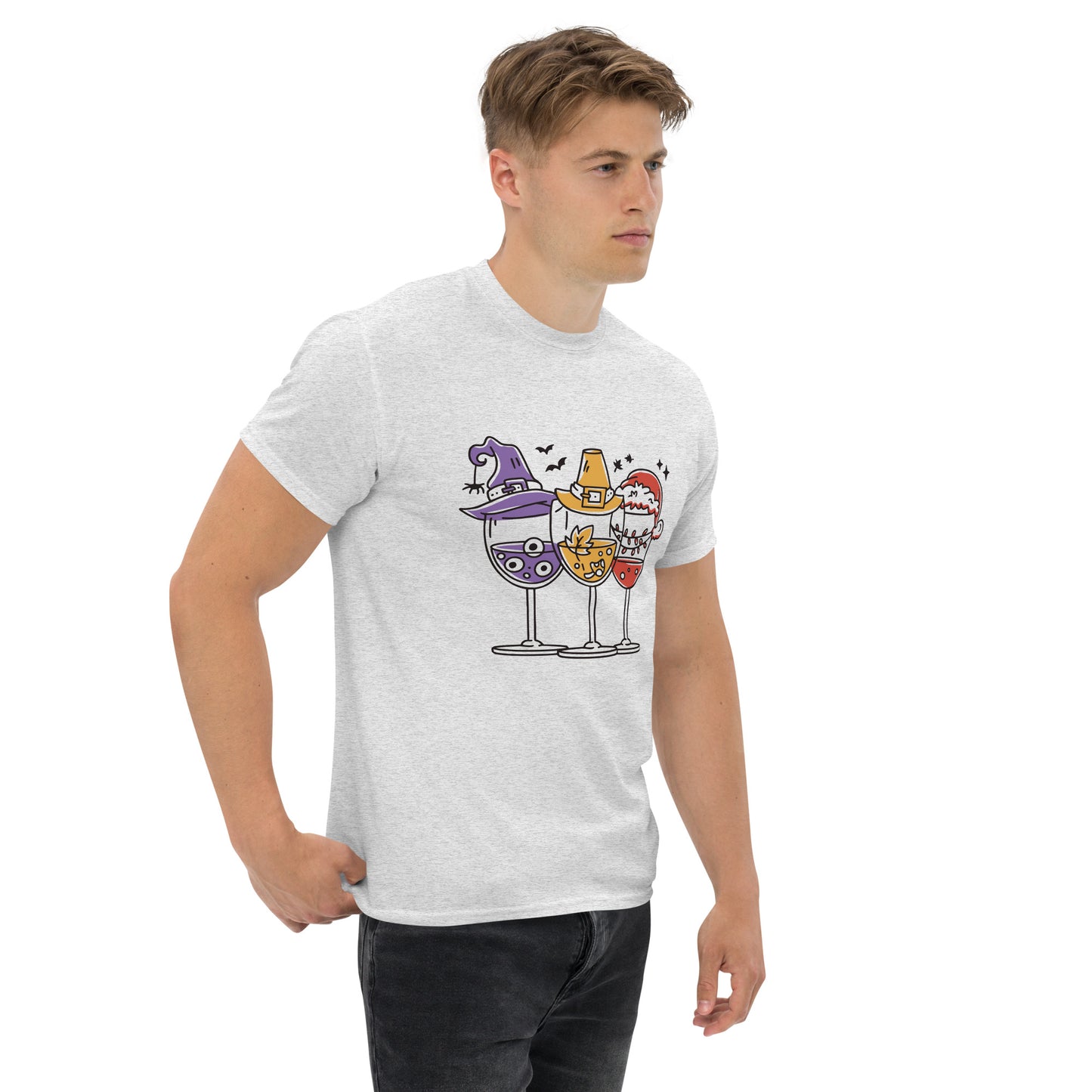 Holidays Wine Glasses T-Shirt