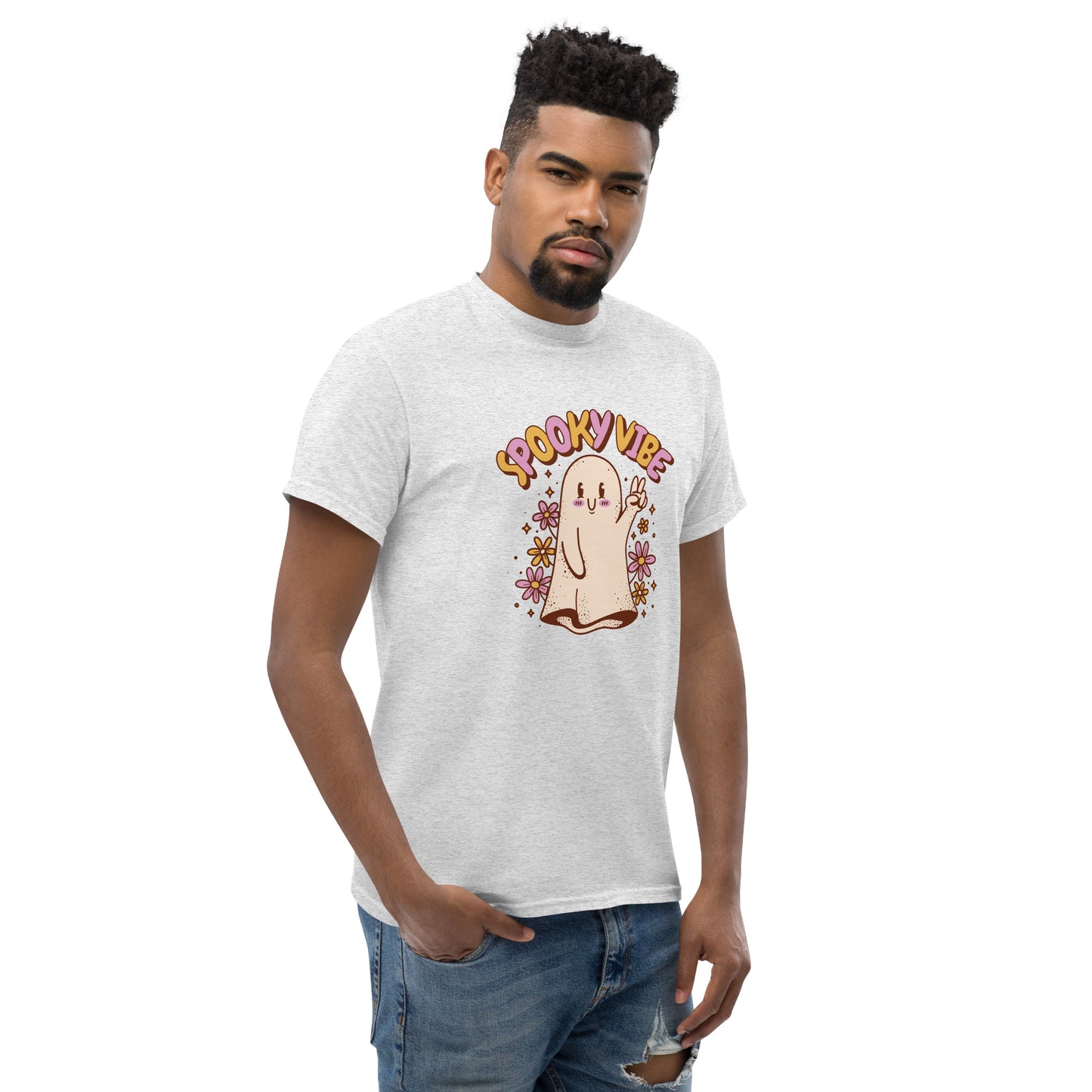 Spooky Vibe Cute Ghost T-Shirt