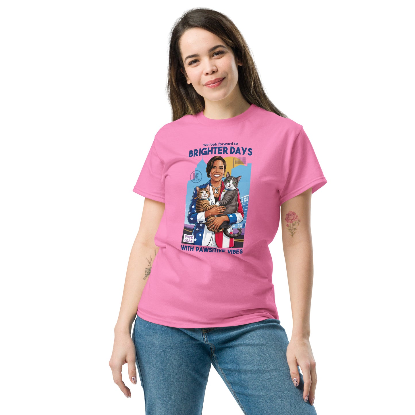 Kamala Harris Cat T-Shirt