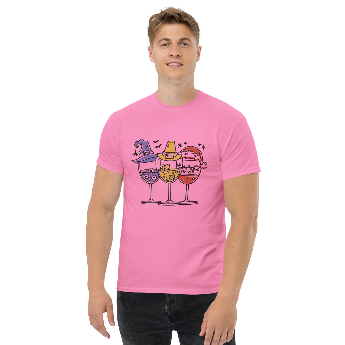 Holidays Wine Glasses T-Shirt