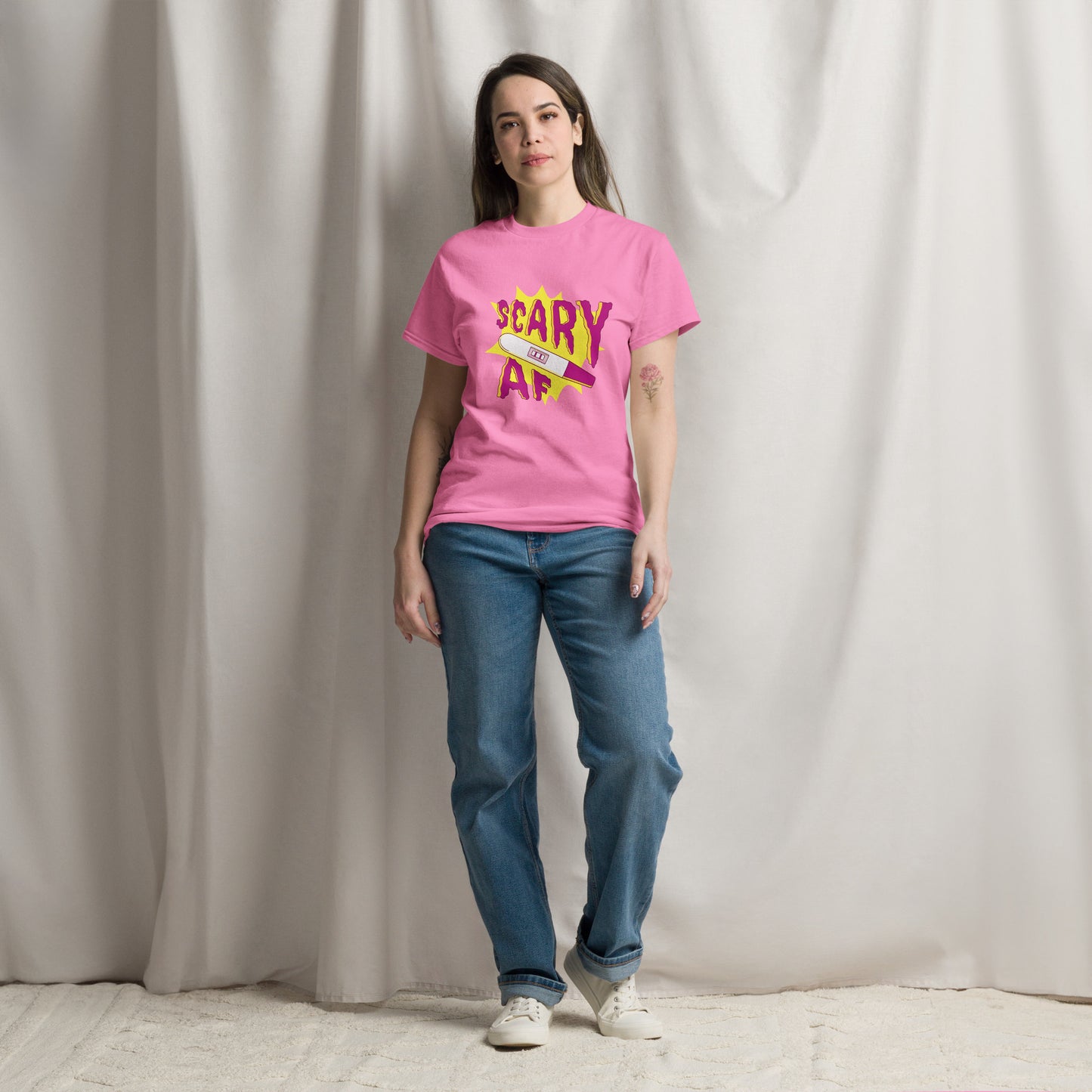 Scary Af Pregnancy Test T-Shirt