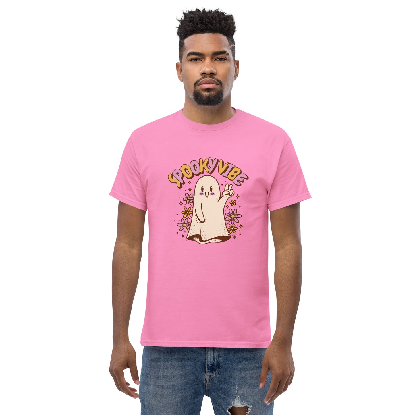 Spooky Vibe Cute Ghost T-Shirt