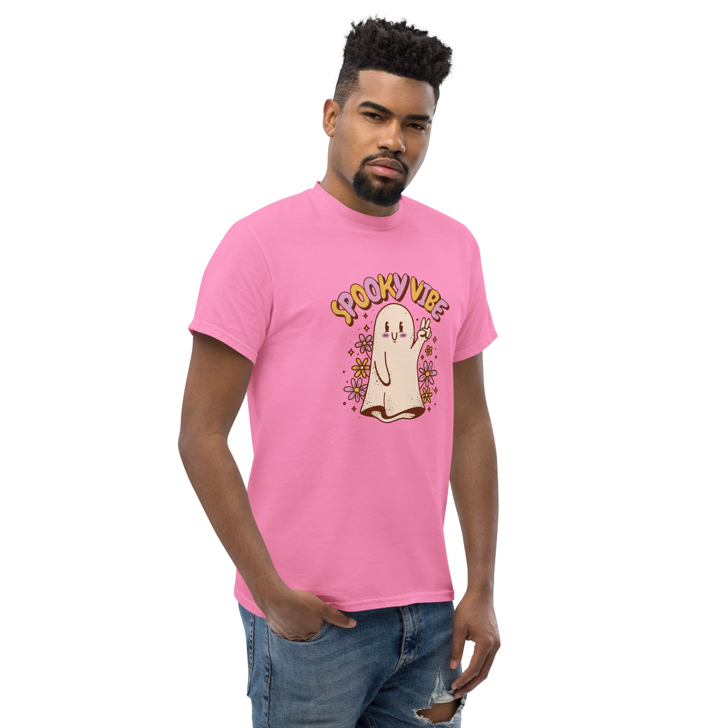 Spooky Vibe Cute Ghost T-Shirt