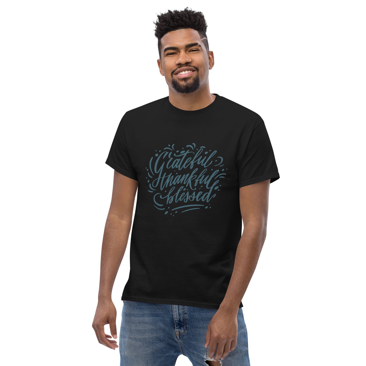 Thankful Lettering T-Shirt