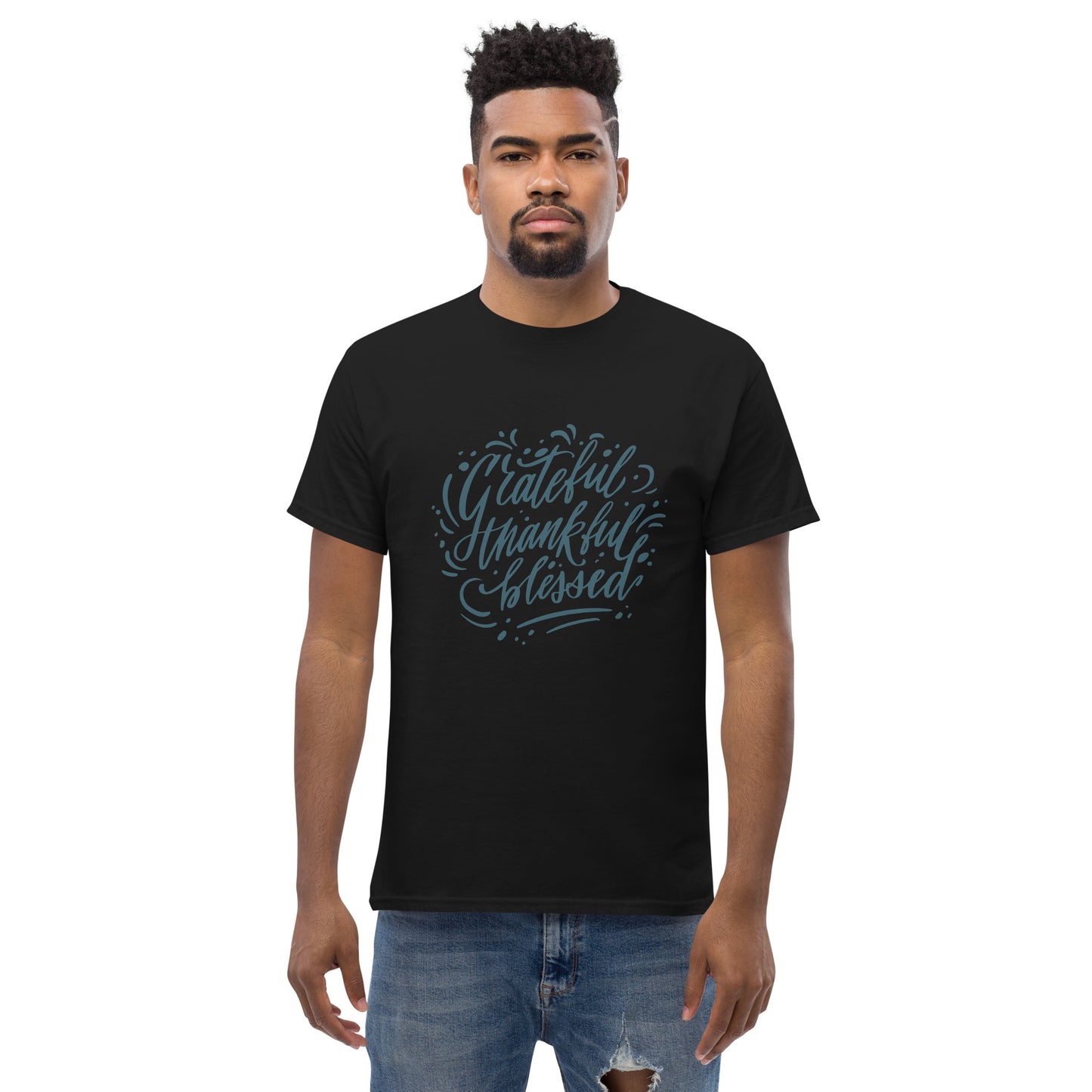 Thankful Lettering T-Shirt