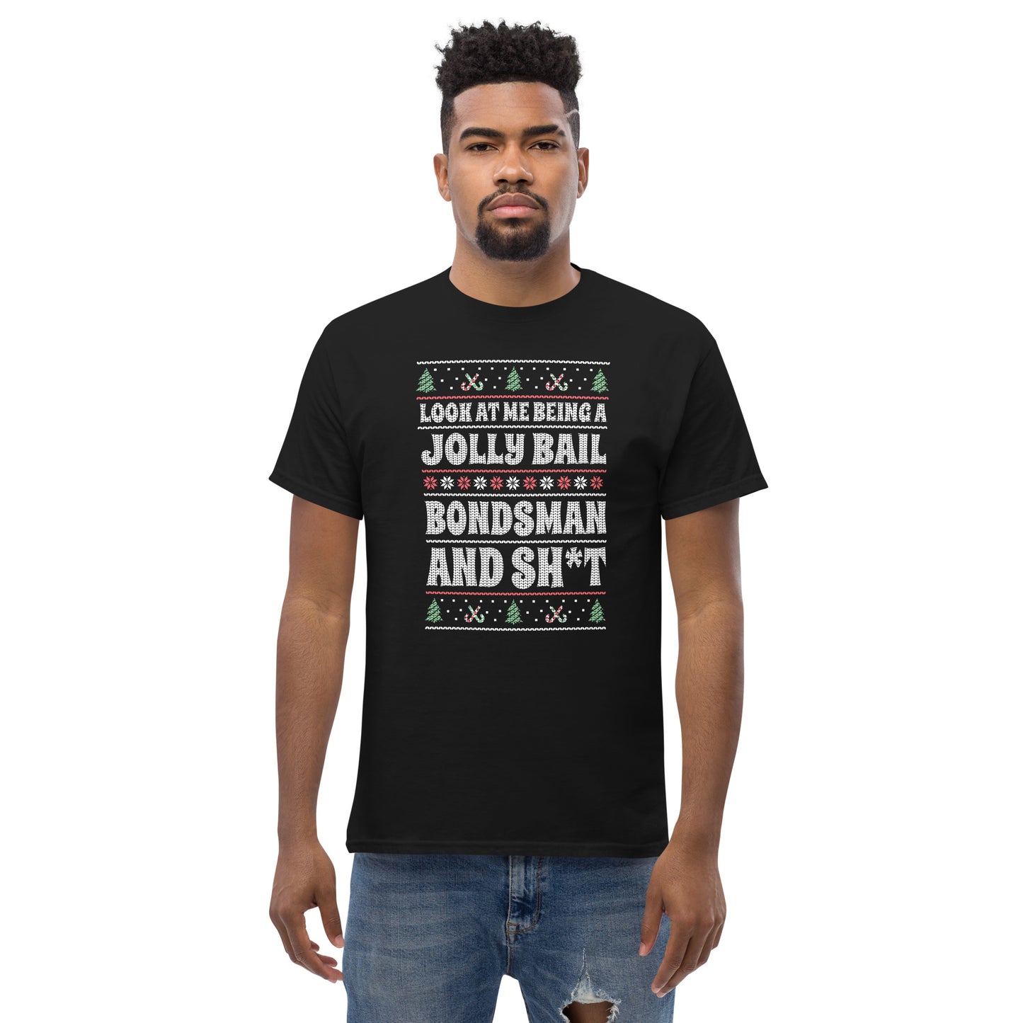 Funny Christmas Ugly Sweater  T-Shirt