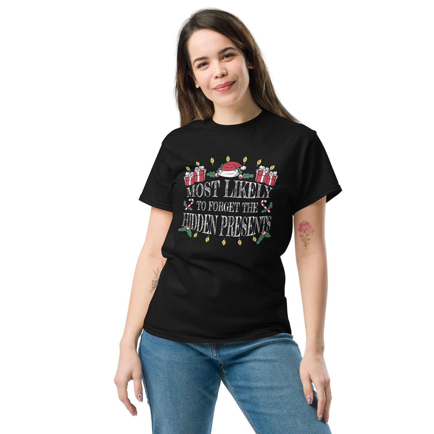 Hidden Presents Christmas Quote  T-Shirt