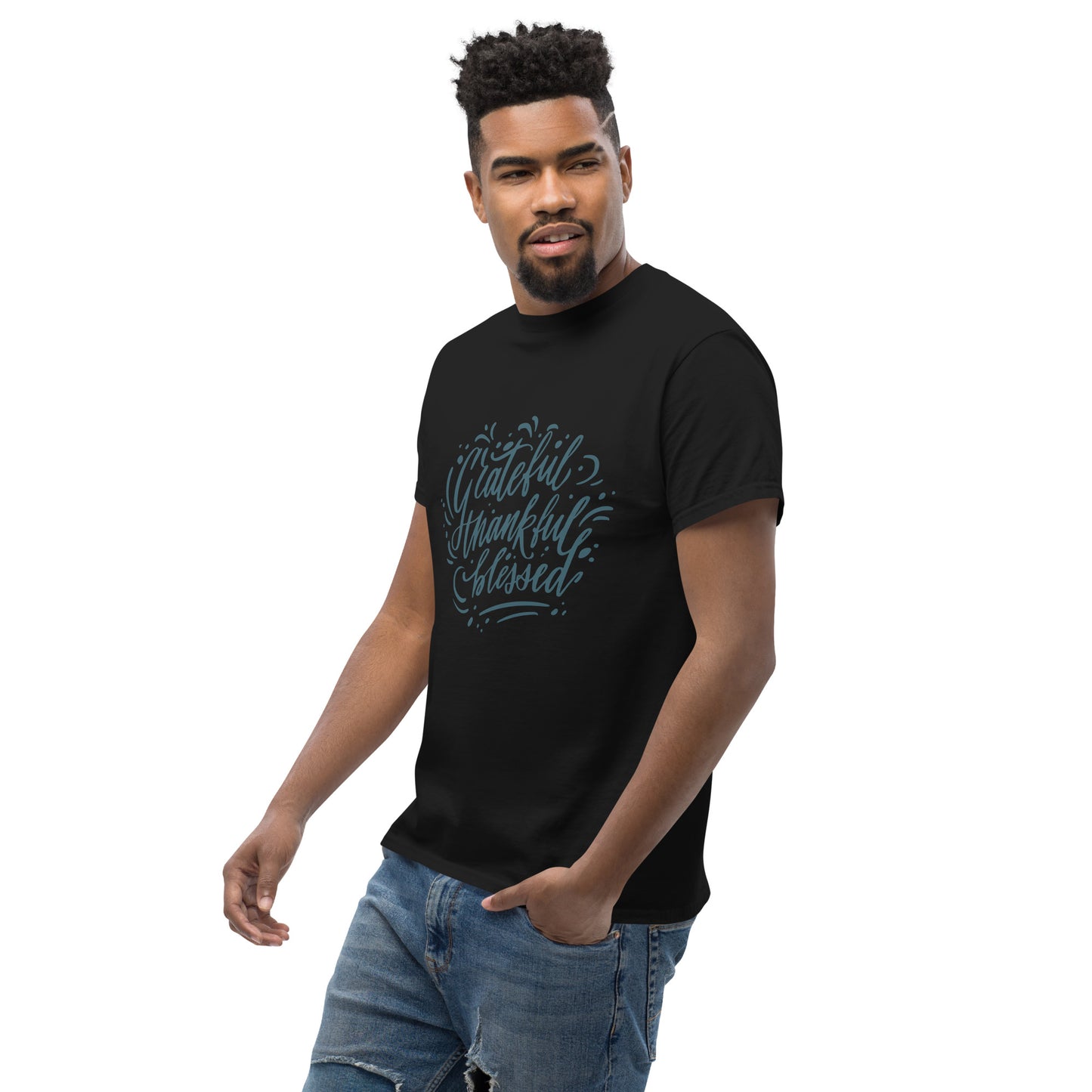 Thankful Lettering T-Shirt