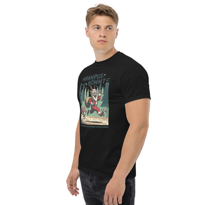 Krampus Comes Retro Comic  T-Shirt