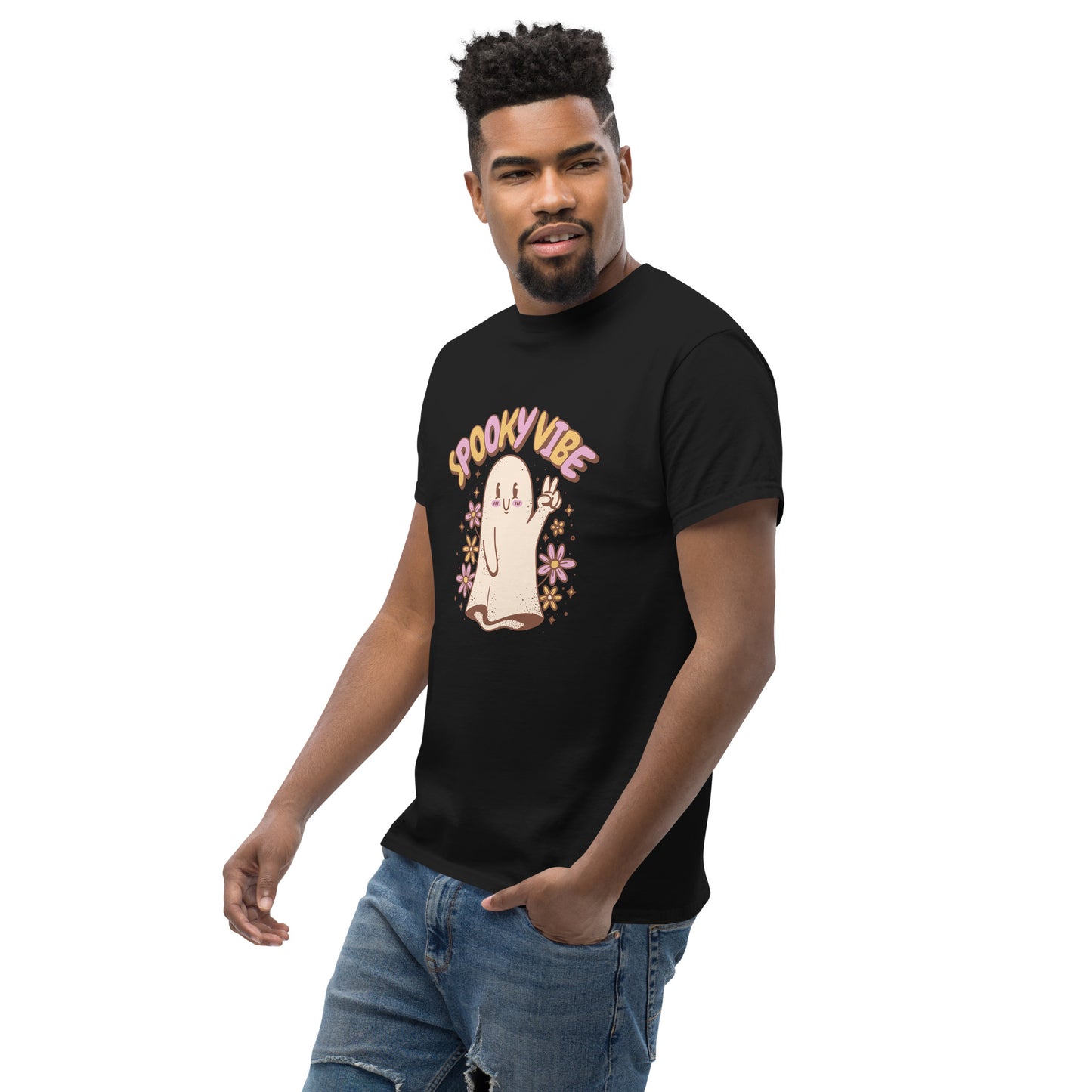 Spooky Vibe Cute Ghost T-Shirt