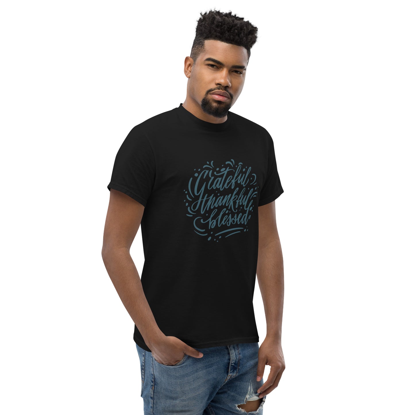 Thankful Lettering T-Shirt