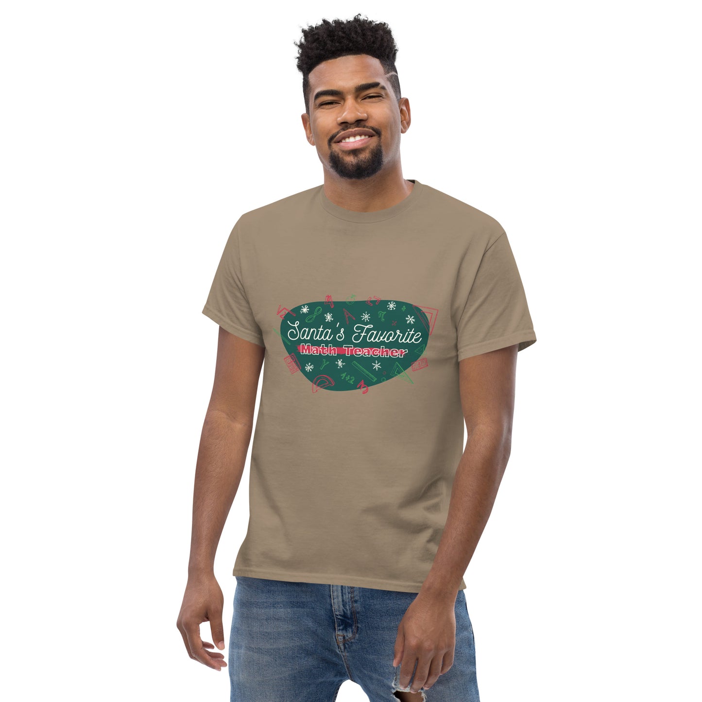 Santa S Favorite Math Teacher T-Shirt