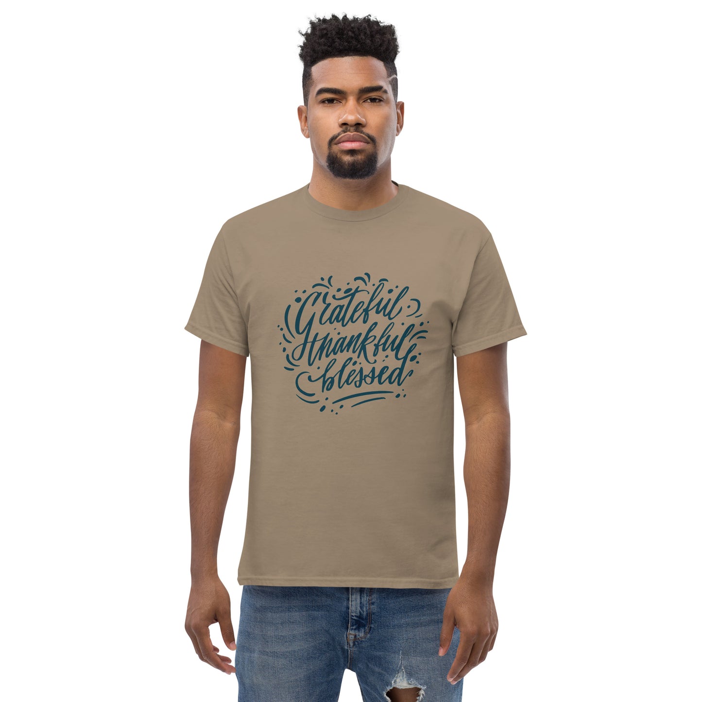 Thankful Lettering T-Shirt