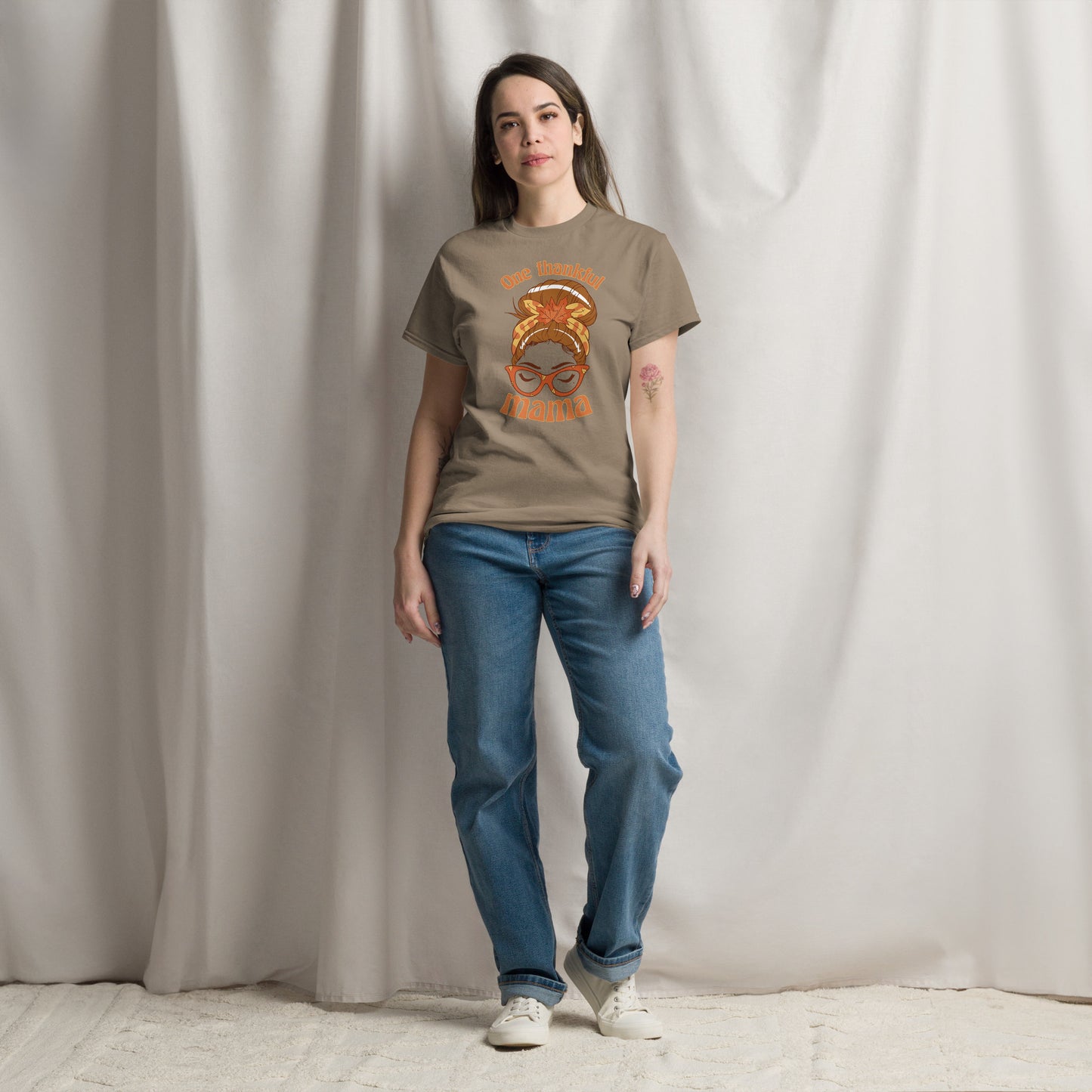 Autumn Thankful Mama T-Shirt