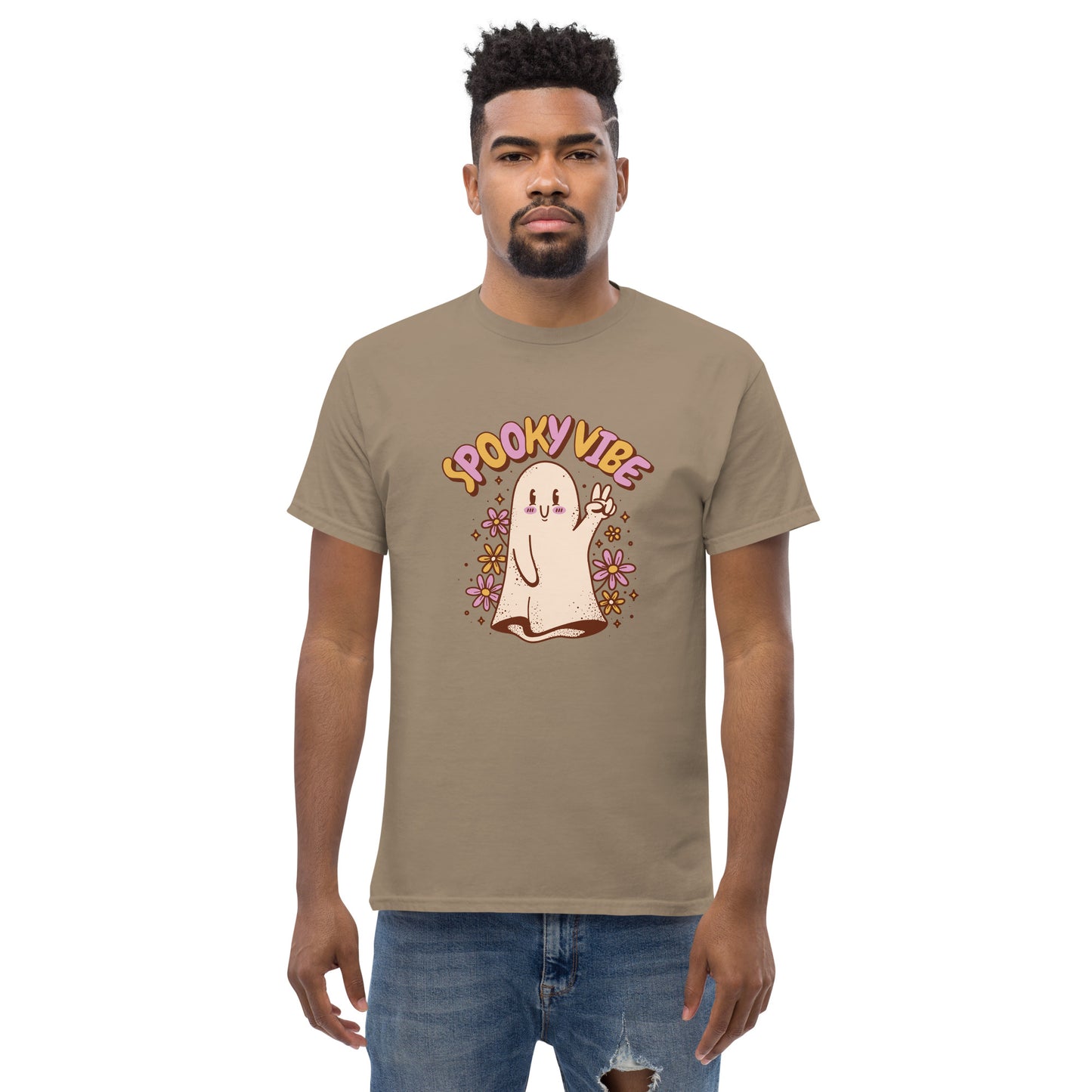 Spooky Vibe Cute Ghost T-Shirt