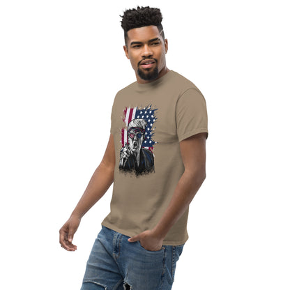 Political Figure And Flag T-Shirt