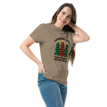 Christmas Plaid  T-Shirt