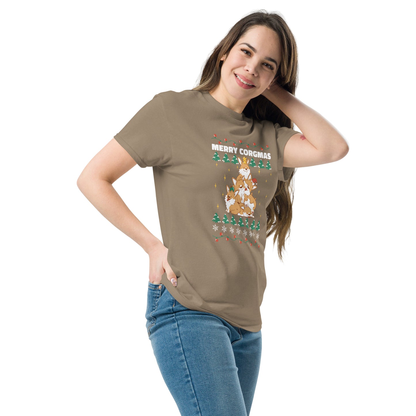 Corgi Christmas  T-Shirt