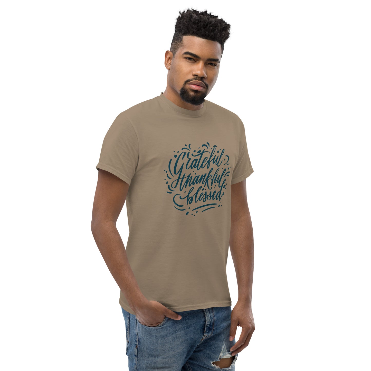 Thankful Lettering T-Shirt