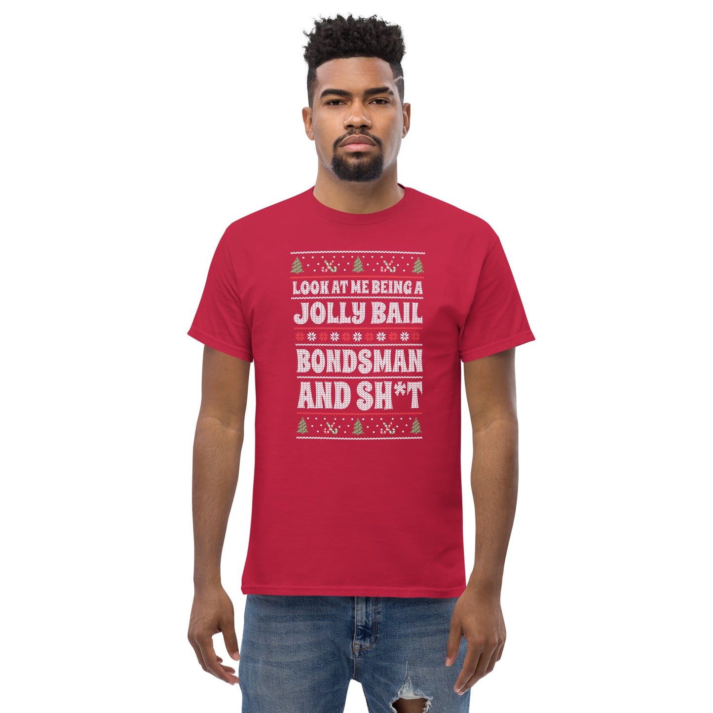 Funny Christmas Ugly Sweater  T-Shirt