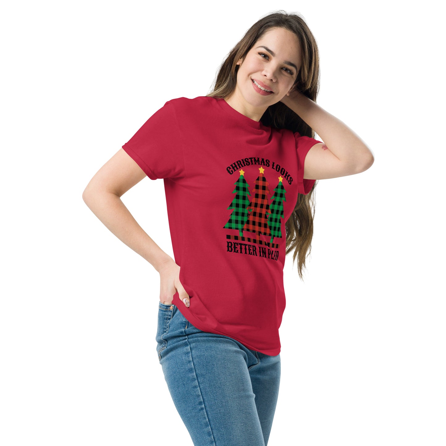 Christmas Plaid  T-Shirt