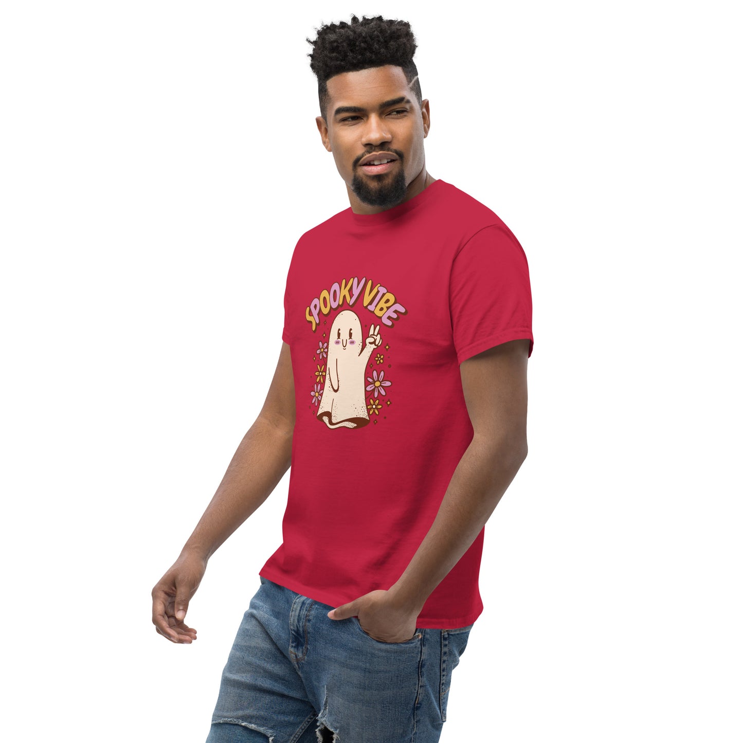 Spooky Vibe Cute Ghost T-Shirt