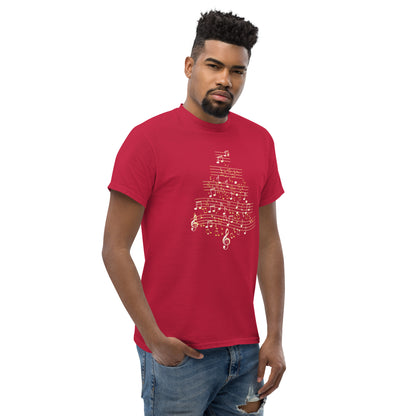 Music Notes Christmas Tree  T-Shirt