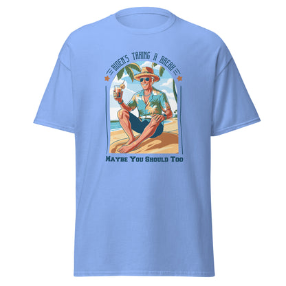 Biden Vacations Quote T-Shirt