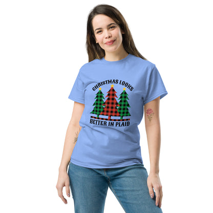 Christmas Plaid  T-Shirt