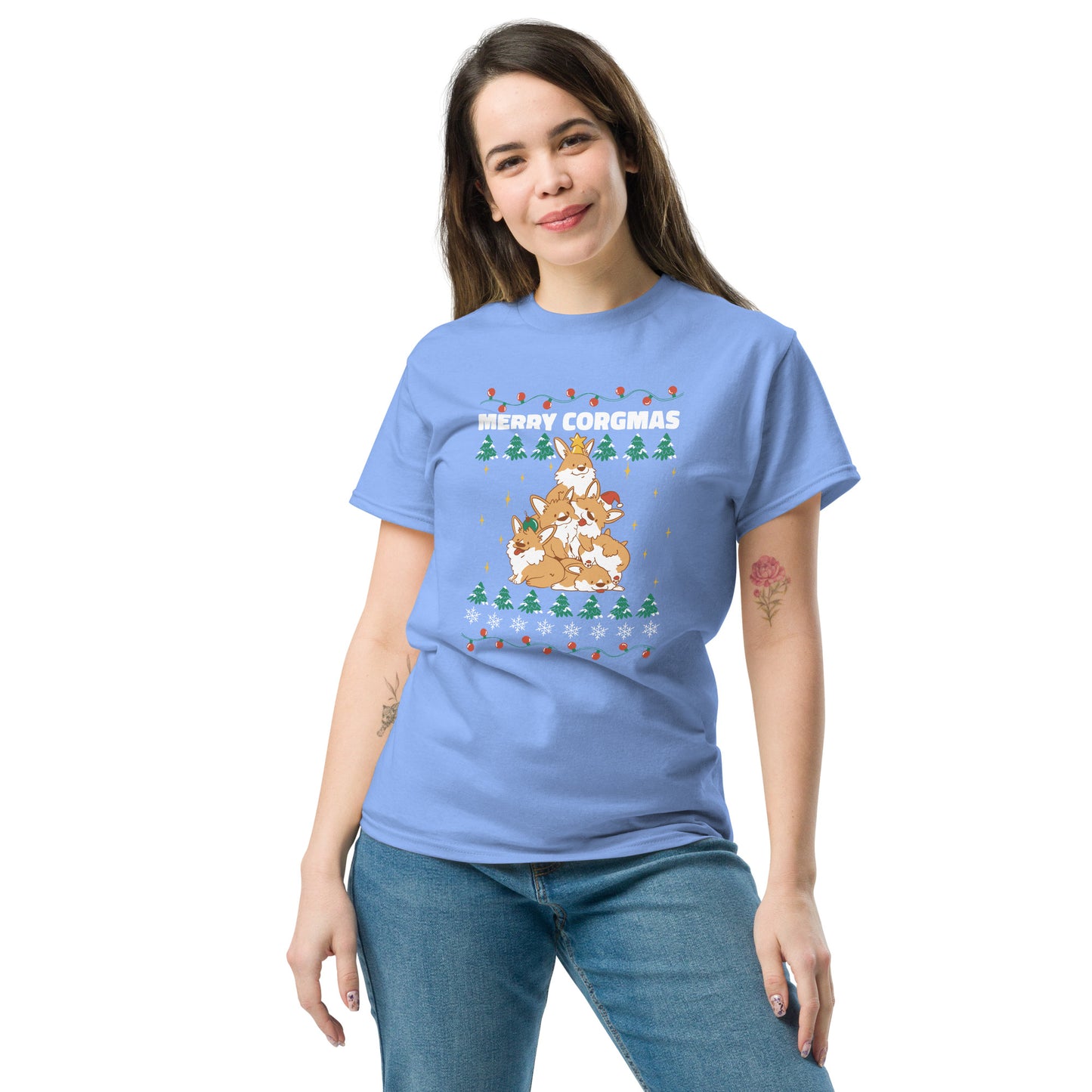 Corgi Christmas  T-Shirt