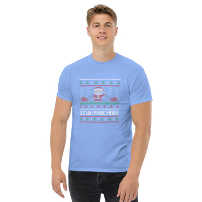 Ugly Lawn Mowing Christmas Sweater