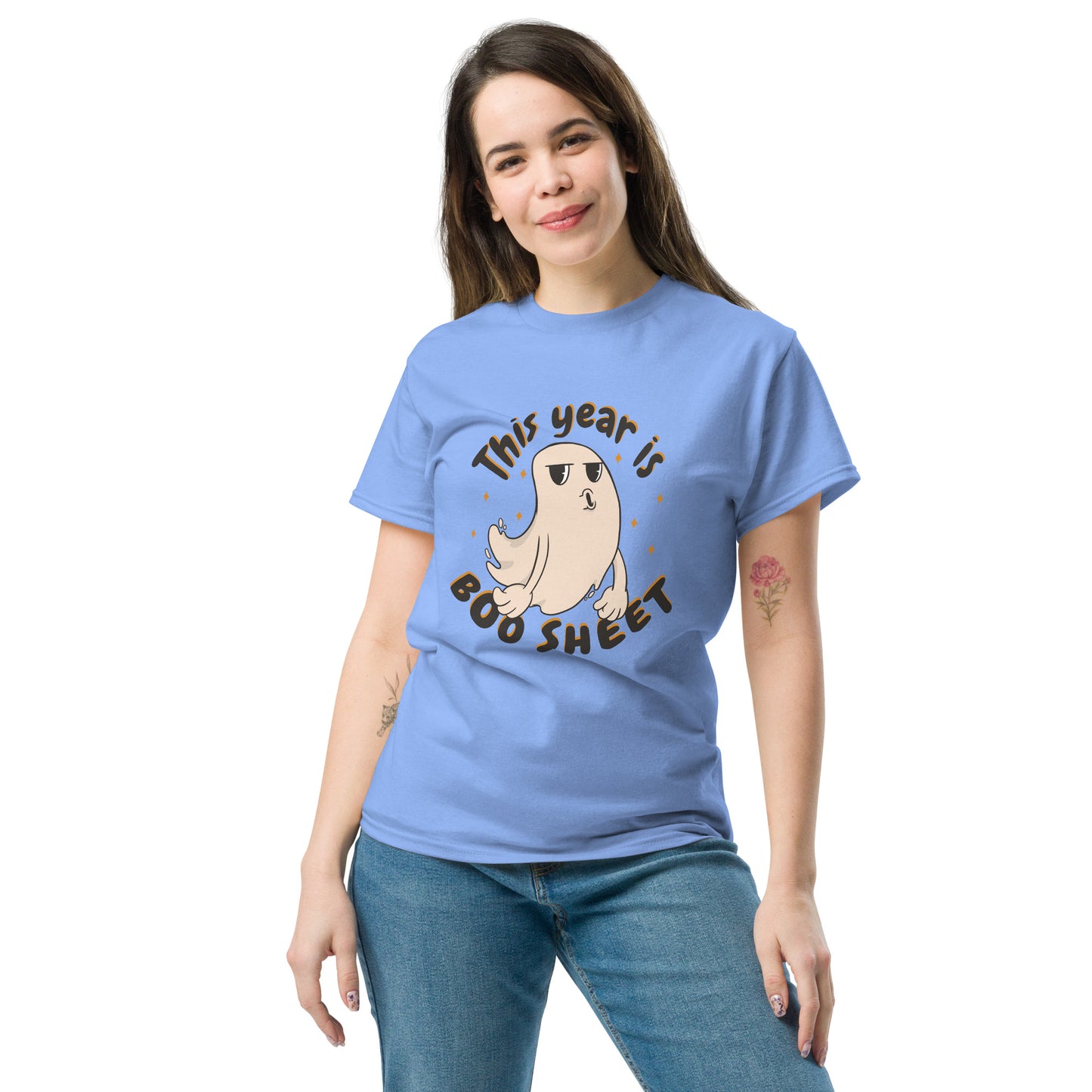 Funny Ghost Cartoon T-Shirt