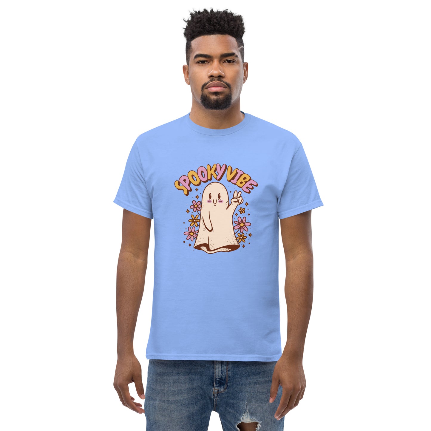 Spooky Vibe Cute Ghost T-Shirt