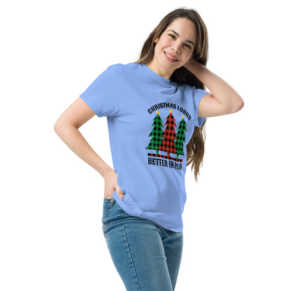 Christmas Plaid  T-Shirt