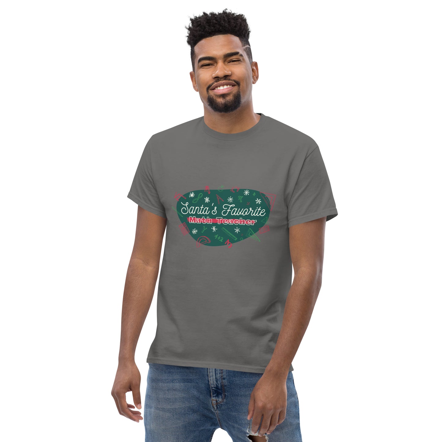 Santa S Favorite Math Teacher T-Shirt