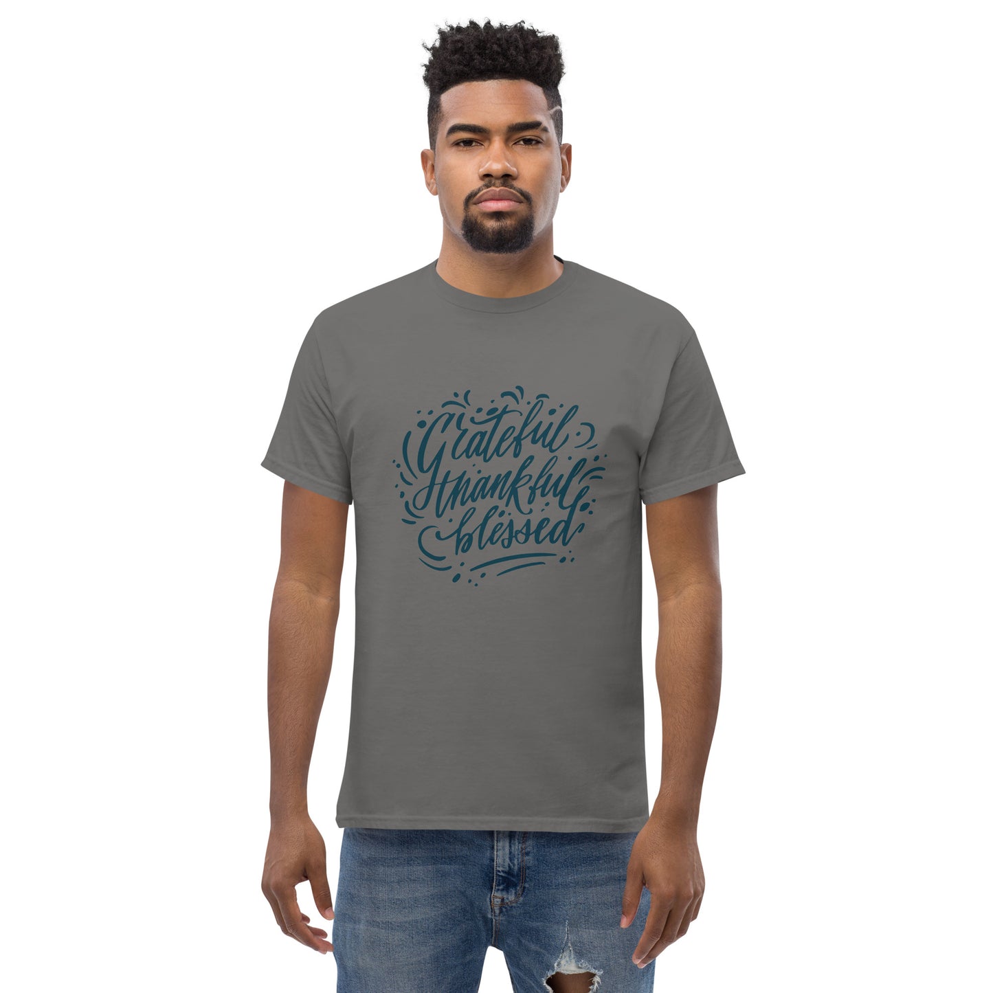 Thankful Lettering T-Shirt