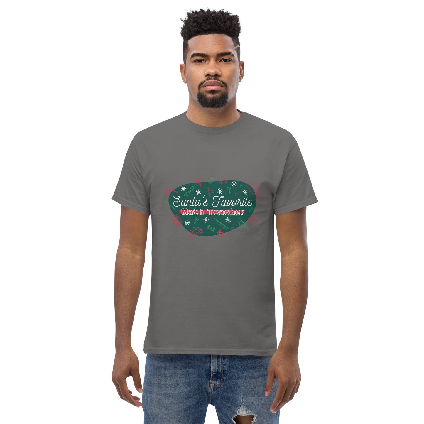 Santa S Favorite Math Teacher T-Shirt