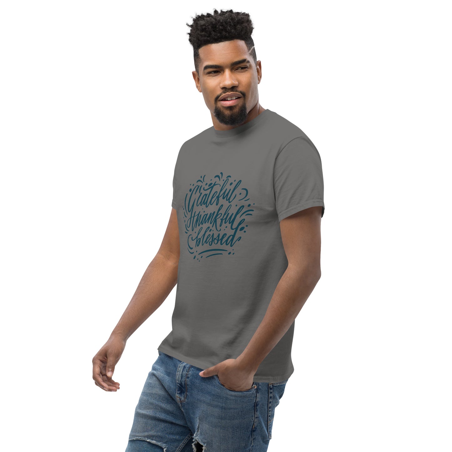 Thankful Lettering T-Shirt