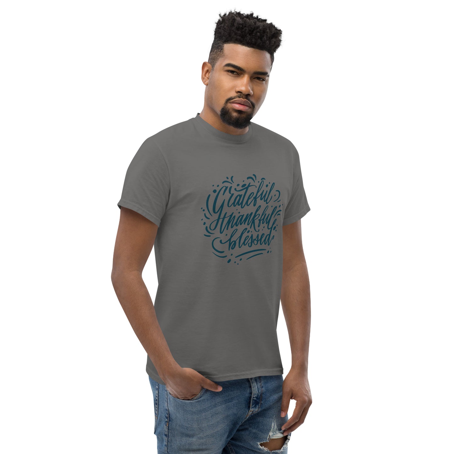 Thankful Lettering T-Shirt