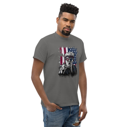 Political Figure And Flag T-Shirt