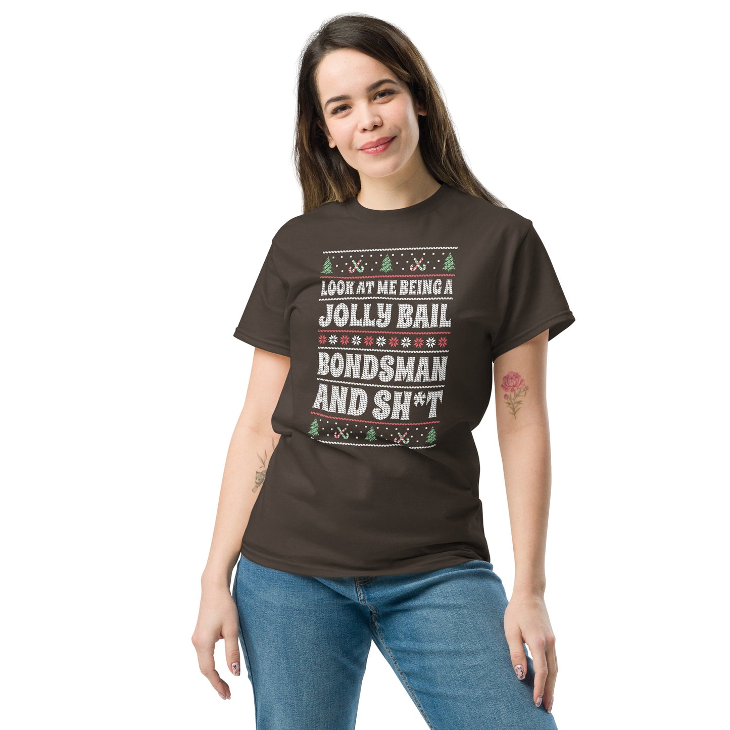 Funny Christmas Ugly Sweater  T-Shirt