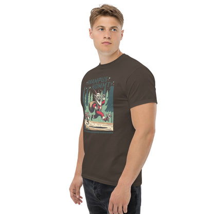 Krampus Comes Retro Comic  T-Shirt