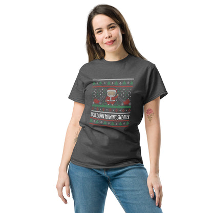 Ugly Lawn Mowing Christmas Sweater