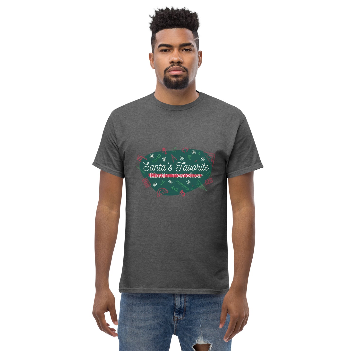 Santa S Favorite Math Teacher T-Shirt